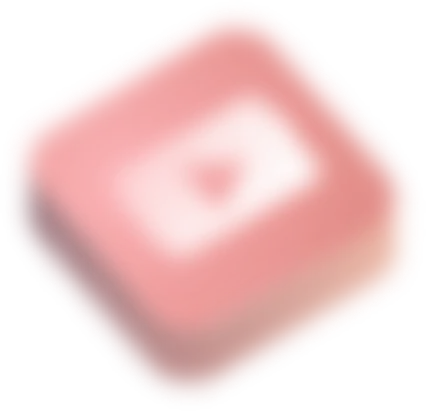 fullständig youtube-logotyp oskärpa